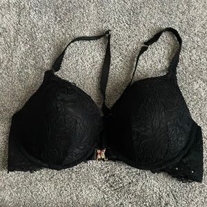 Savage x Fenty Lace Push Up Bra 38DD front closure